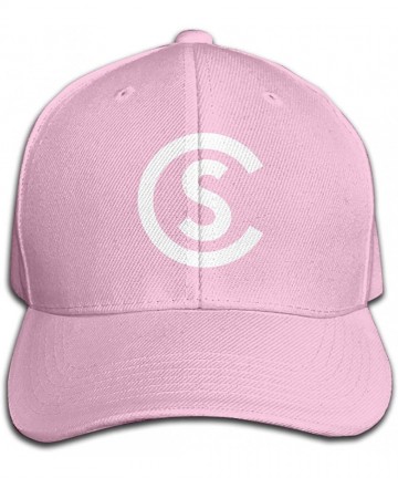 Baseball Caps Designed Cole Swindell Logo Baseball Hat Fashion Caps for Unisex - Pink - C418AZWHXHZ $20.16