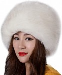 Skullies & Beanies Women's Warmth Furry Russian Winter Beanie Hat - Whitetip - CU12NZBBWK5 $29.75