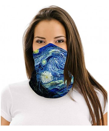 Balaclavas Seamless Rave Bandana Mask Neck Gaiter Tube Face Bandana Scarf for Women Men - 34 - C4197XX32C2 $15.18