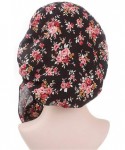 Skullies & Beanies Women Vintage Elastic Wide Band Chemo Head Scarf Turbans Night Sleep Hat Cap - 3 Color Pack D - CQ18QXY8RY...