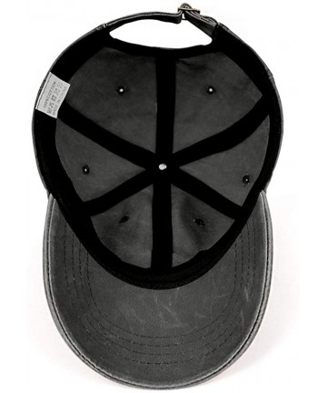 Baseball Caps Men Fashion Denim Hats Cricket Cadillac-3D-effect-flag-infinity- Vintage Baseball Cap Team Womens Caps - C818Y5...