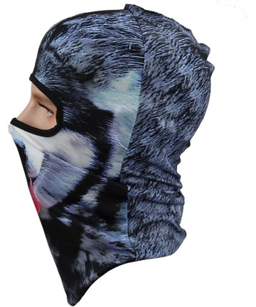 Balaclavas 3D Animal Outdoor Cycling Motorcycle Masks Hood Hat Ski Balaclava Face Mask - Bbb06 - CJ184YKQICH $13.40