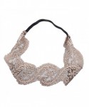 Headbands 7 Pieces Lace Headbands For Women Girls Stretch Hairbands (LACE) - LACE - CF18E5DENQS $13.36