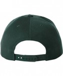 Baseball Caps Custom Snapback Baseball Hat Pug A Embroidery Dog Name Acrylic Cap Snaps - Spruce Green - CV18QUQDUSQ $33.58