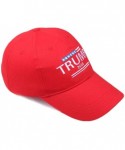 Skullies & Beanies Donald Trump 2020 Keep America Great Cap Adjustable Baseball Hat with USA Flag [2/3 Pack] - 2 Pack Trump R...