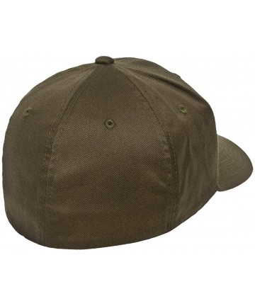 Baseball Caps Men's Athletic Baseball Fitted Cap- Olive- Large/X-Large - CV18W59HYD0 $20.03