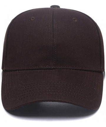 Baseball Caps Custom Embroidered Baseball Caps Ponytail Messy High Bun Hat Ponycaps Adjustable Mesh Trucker Hats - Brown - CW...