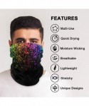 Balaclavas Multifunctional Balaclavas Headwear Seamless Star Pattern Face Mask Headband Neck Gaiter Bandanas - Color Dots - C...