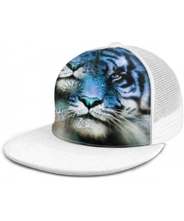 Baseball Caps Baseball Cap Tiger Safari Cat Wild Life Vintage Unisex 3D Printing Snapback Caps Adjustable Mesh Hat Trucker Ha...