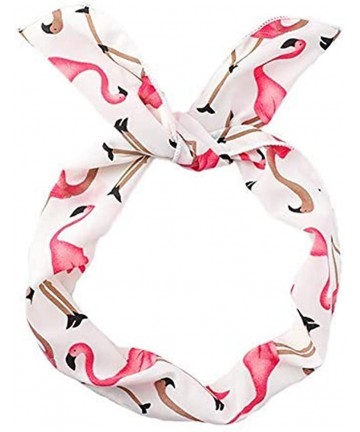 Headbands Adjustable Headbands Headscarf Accessories - White - CS18HSN3QLN $13.10
