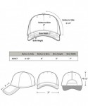 Baseball Caps Baseball Dad Cap Adjustable Size Perfect for Running Workouts and Outdoor Activities - 2pcs White & Khaki - CZ1...