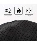 Skullies & Beanies Cycling Skull Cap Helmet Liner Bicycle Hat Thermal Fleece Windproof - Black 9005(2 Pack) - C218A5M8D87 $24.80