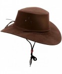 Cowboy Hats Traders The Soaka Hat - Brown - CQ11XSLUBNL $46.91