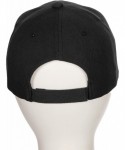 Baseball Caps Classic Baseball Hat Custom A to Z Initial Team Letter- Black Cap White Red - Letter V - C718IDUH8GG $15.25