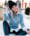 Skullies & Beanies Women's Beanie Hats Knit Thick Fleece Lined Chunky Chenille Snow Hats Girls Winter Soft Warm Ski Baggy Cap...