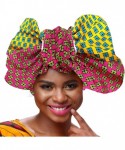 Cold Weather Headbands Dashiki Head African Traditional Wax Print Head - G - C418Y3N87L5 $19.53