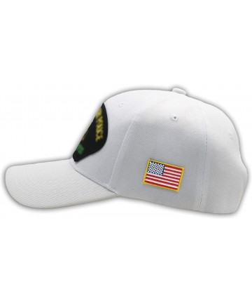 Baseball Caps USMC Master Sergeant Retired Hat/Ballcap (Black) Adjustable One Size Fits Most - White - C418OG8GO5L $33.72