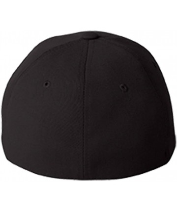 Baseball Caps Blue Navy Seal Logo Flexfit Adult Pro-Formance Hat Black Large/X-Large - CY184SWQ96G $31.20