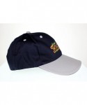 Baseball Caps Embroidered Hawaii Aloha State Diamond Head Cap Hats - Navy / Gray - CO116MM6X3P $22.28