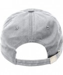 Baseball Caps Hamsa Dad Hat Cotton Baseball Cap Polo Style Low Profile - Grey - C0188COLEDE $18.94