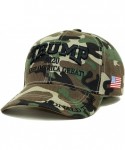 Baseball Caps Trump 2020 Keep America Great Embroidery Campaign Hat USA Baseball Cap - Camo 02 - CJ18EK25MDO $19.24