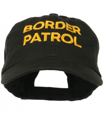 Baseball Caps Military Occupation Letter Embroidered Unstructured Cap - Boarder Patrol - CS11ND5KU4R $49.82