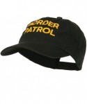 Baseball Caps Military Occupation Letter Embroidered Unstructured Cap - Boarder Patrol - CS11ND5KU4R $34.03