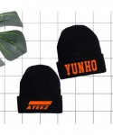 Skullies & Beanies ATEEZ Beanie Hongjoong Jongho Mingi San Seonghwa Wooyoung Yeosang Yunho Beanie Knitted Hat Cap(Yunho) - C1...