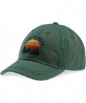 Baseball Caps Unisex-Adult Sunwashed Chill Cap - Forest Green - C7188TYZNDT $31.04