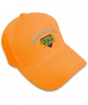 Baseball Caps Custom Baseball Cap Super Abuelo Spanish Embroidery Dad Hats for Men & Women 1 Size - Orange - C918Y5ZYLSA $28.09