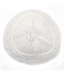 Skullies & Beanies Womens Fashion Winter Warm Knit Hat Woolen Snow Ski Caps with Visor - White - CH126Y0V93D $22.51