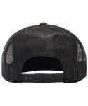 Baseball Caps Custom Trucker Flatbill Hat Yupoong 6006 Embroidered Your Text Snapback - Multicam - CW18QOXAMGA $43.67