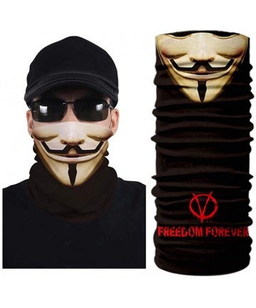 Balaclavas Skull Face Mask Neck Gaiter - Face Shield Protective Balaclava - Sun- Wind- Dust Protective Neck Warmer - Ac-138 -...