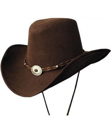 Cowboy Hats Western Plains Breeze Hat - Brown - CM119BMEYTX $68.52