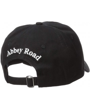 Baseball Caps Men's Abbey Road Baseball Cap- Black- One Size - C318OKC8TDY $25.14