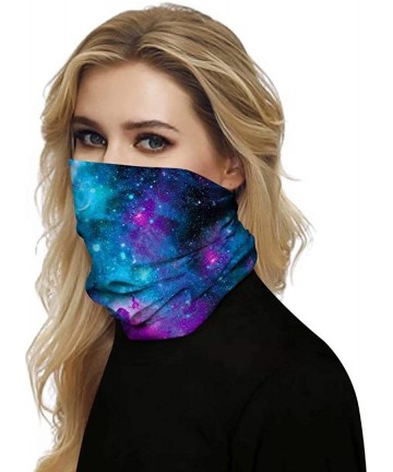 Balaclavas Reusable Face Mask Bandanas for Men Women- Seamless Neck Gaiter Headband- Dust Wind UV Sun Face Cover - CX1983CZ22...