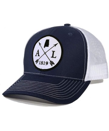 Baseball Caps Men's Alabama Arrow Patch Trucker Hat - Navy/White - CU186I40OS3 $32.66