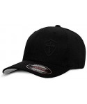 Baseball Caps Crusader Knights Templar Cross Baseball Hat - Black / Black - C112LG3RXBP $34.70