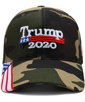 Baseball Caps Make America Great Again Hat with Trump Wristband Donald Trump Hat 2020 USA Cap Keep America Great Camouflage -...