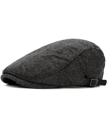 Newsboy Caps Men`s Classic Adjustable Ivy Irish Newsboy Golf Cap Hat - 3 Grey - CQ185RQ48X8 $13.28