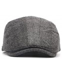 Newsboy Caps Men`s Classic Adjustable Ivy Irish Newsboy Golf Cap Hat - 3 Grey - CQ185RQ48X8 $13.28