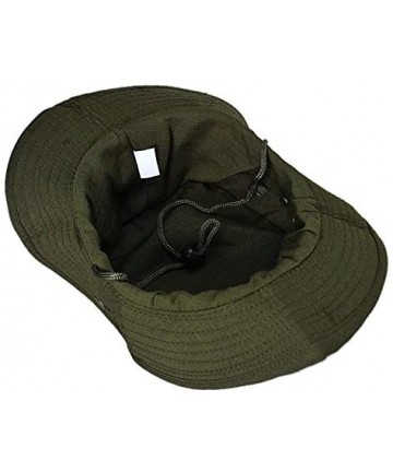 Cowboy Hats Fishing Sun Boonie Hat Waterproof Summer UV Protection Safari Cap Outdoor Hunting Hat - Army Green - C618TMADXKK ...