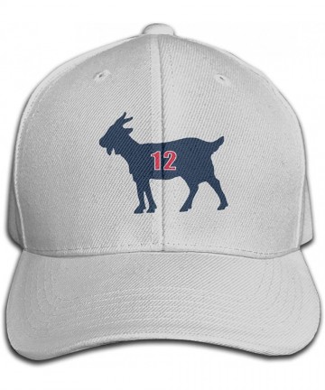 Baseball Caps Adjustable Baseball Cap Blue Navy England Brady Goat Cool Snapback Hats - Gray2 - CU18Z3Z7XON $18.73