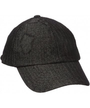 Baseball Caps Men's Leff Hat - Black Watermark - C9184EU5432 $42.23