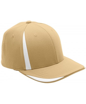 Baseball Caps Pro Performance Front Sweep Cap (ATB102) - Sp Vegas Gld/Wht - CM12HHBD85F $14.87