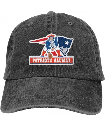 Baseball Caps New England Patriots 12th Baseball Hat Men's Bucket Cap Adjustable Trucker Hats for Women Cowboy Hat Black - CI...