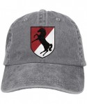 Cowboy Hats 11th Armored Cavalry Regiment Patch Trend Printing Cowboy Hat Fashion Baseball Cap for Men and Women Black - Ash ...