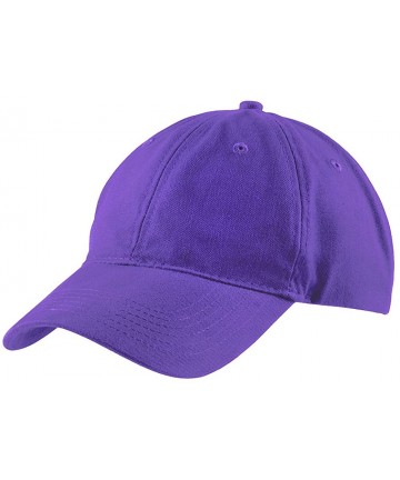 Baseball Caps Vegan AF (Back) Embroidered 100% Cotton Dad Hat - Purple - CU188TH4HYD $26.77