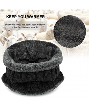 Balaclavas Winter Beanie Balaclava Warmer Fleece - Black - C91887IQ46H $15.45