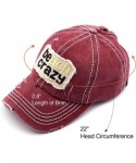 Baseball Caps Exclusives Hatsandscarf Washed Distressed Cotton Denim Ponytail Hat Adjustable Baseball Cap (BT-761) - CM18RDRY...